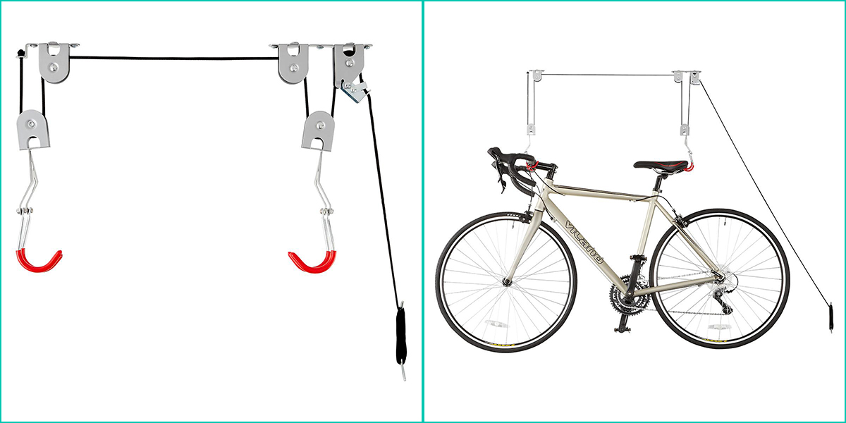 Ceiling mount bike lift