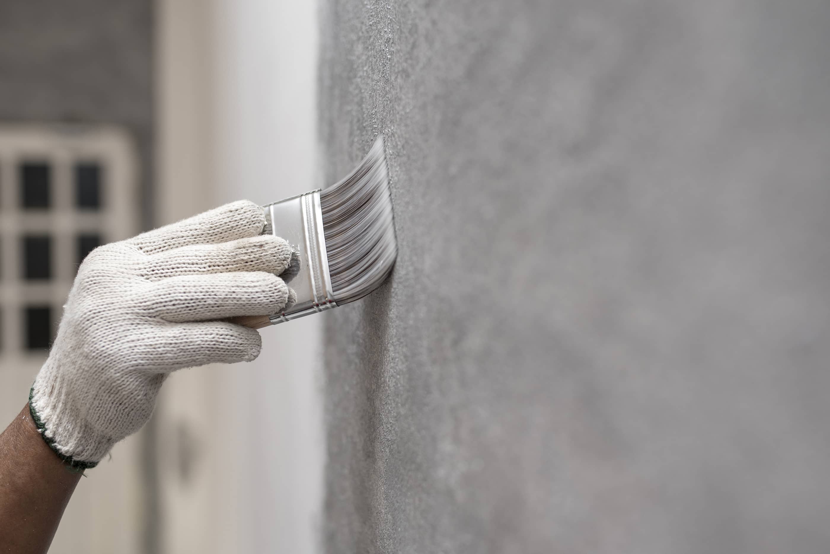 How to fix a hole in your wall.  4 After the spackle is dry and the area is clean, paint the repair area