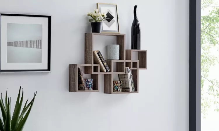 Bookshelves are great for books or knick-knacks