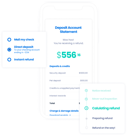 security deposit refund automation