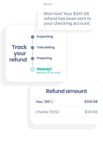 Roost refund payable software